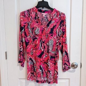 Lilly Pulitzer Women's Long Sleeve Tunic Size Small